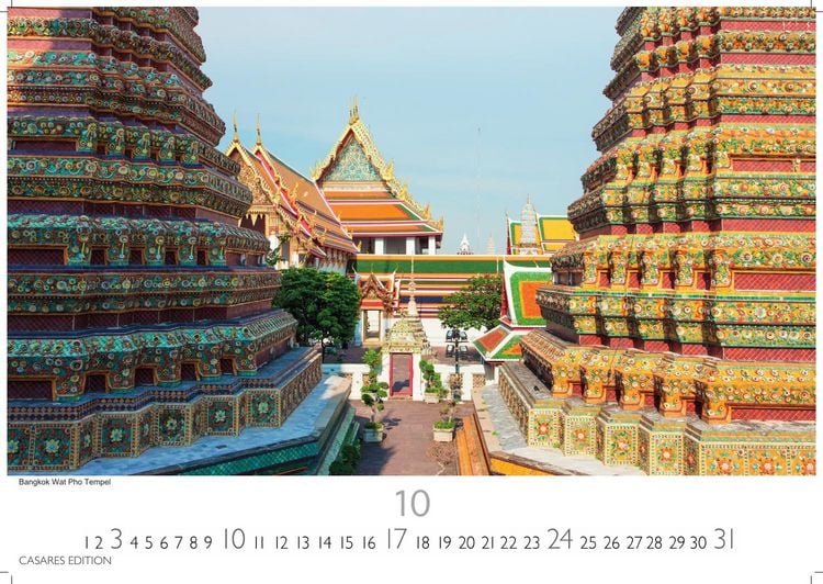 Produktbild: Thailand Kalender 2027 &ndash; Wandkalender | Fotokalender 24x35cm - Hochwertiger f&uuml;r 2027 &ndash; von der beeindruckenden Sch&ouml;nheit des Landes, Perfekt f&uuml;r Thailand-Liebhaber