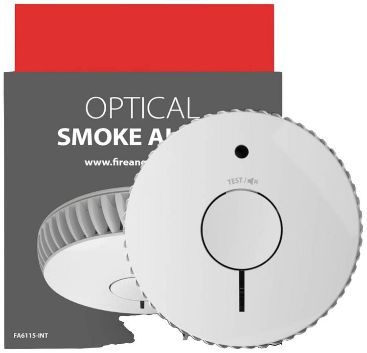 Produktbild: FireAngel FA-6115-INT Rauchwarnmelder batteriebetrieben (&Oslash; x H) 118.1mm x 31.5mm