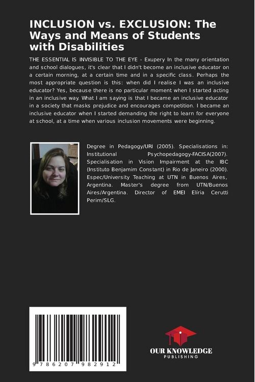 Produktbild: INCLUSION vs. EXCLUSION: The Ways and Means of Students with Disabilities