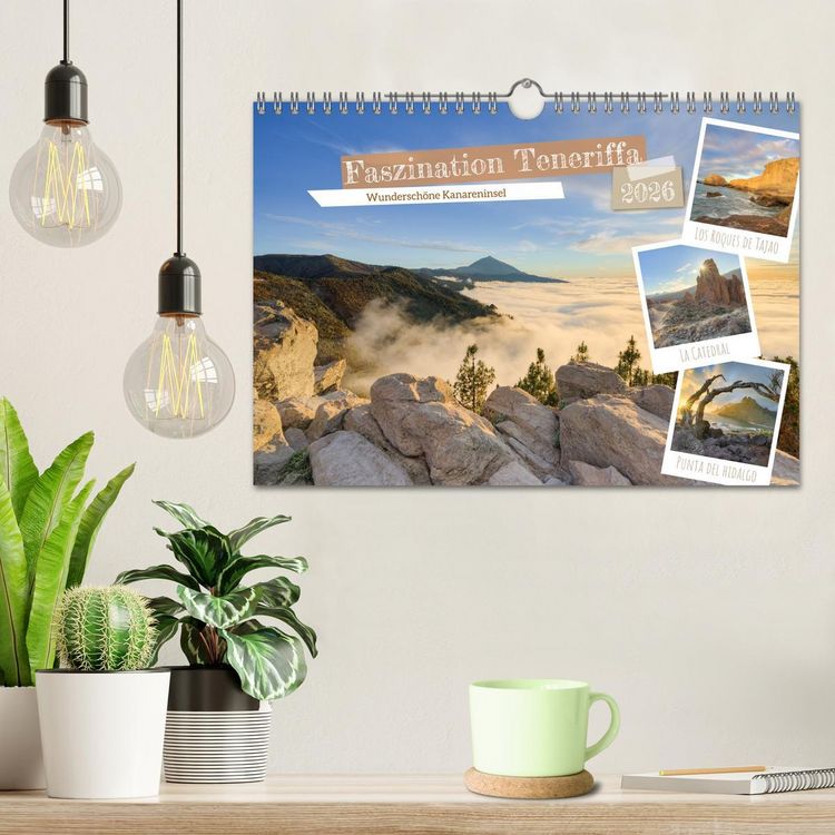 Produktbild: Faszination Teneriffa (Wandkalender 2026 DIN A4 quer), CALVENDO Monatskalender