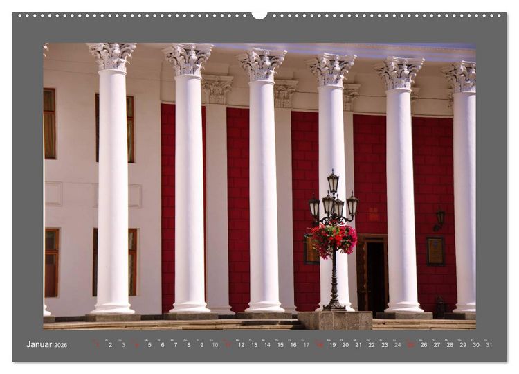 Produktbild: Odessa - Ukrainische Metropole am Schwarzen Meer (hochwertiger Premium Wandkalender 2026 DIN A2 quer), Kunstdruck in Hochglanz