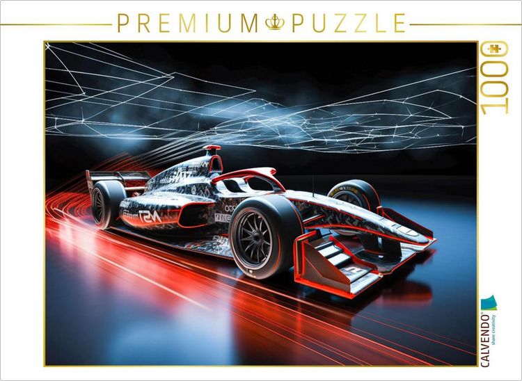 Produktbild: CALVENDO Puzzle Ein Motiv aus dem Kalender Formel E Phantasien | 1000 Teile Lege-Gr&ouml;&szlig;e 64x48cm Foto-Puzzle f&uuml;r gl&uuml;ckliche Stunden