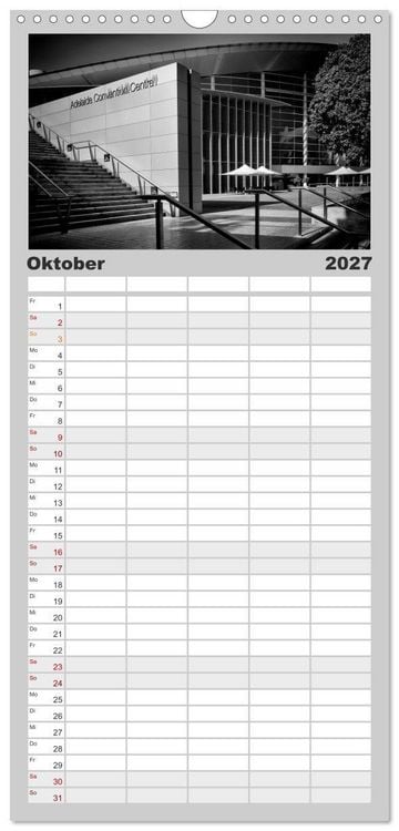Produktbild: Familienplaner 2027 - AUSTRALIEN Impressionen von Sydney bis Adelaide mit 5 Spalten (Wandkalender, 21 x 45 cm) CALVENDO