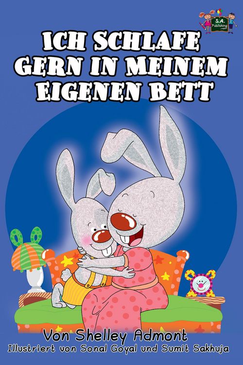 Produktbild: Ich Schlafe Gern in Meinem Eigenen Bett (German Language Children's Book)