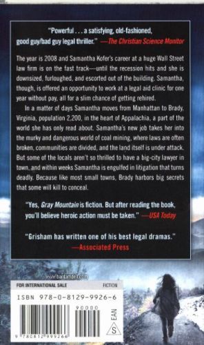Produktbild: Grisham, J: Gray Mountain