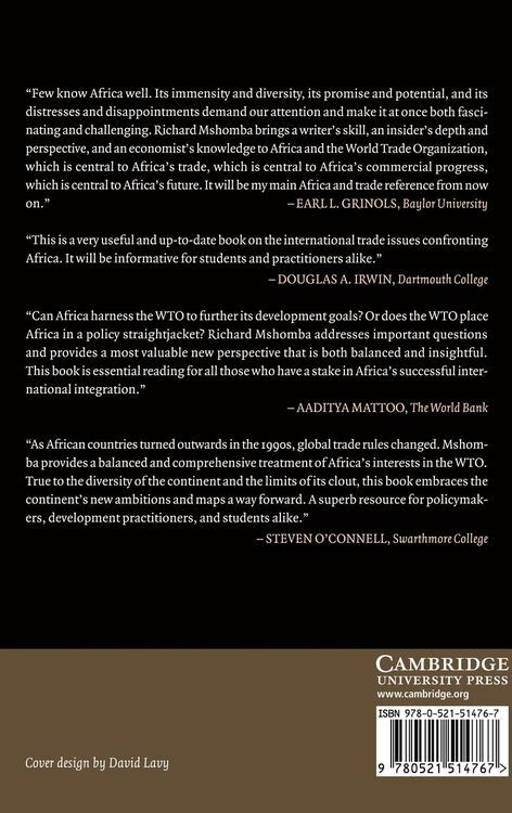 Produktbild: Africa and the World Trade Organization
