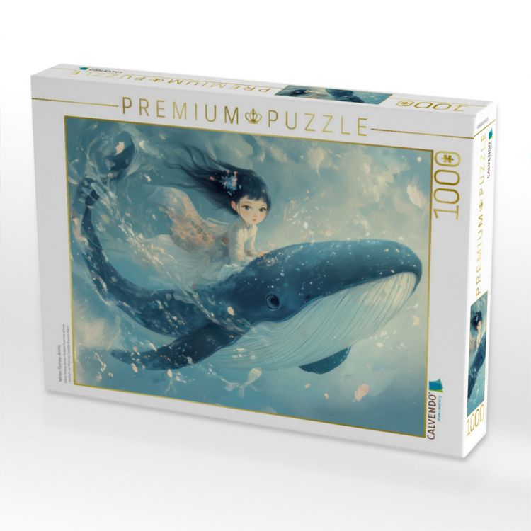 Produktbild: CALVENDO Puzzle Winter-Fantasy-Anim&eacute; | 1000 Teile Lege-Gr&ouml;&szlig;e 64x48cm Foto-Puzzle f&uuml;r gl&uuml;ckliche Stunden