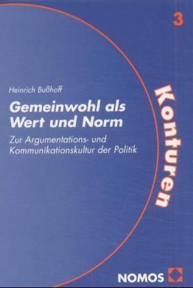 Produktbild: Gemeinwohl als Wert und Norm