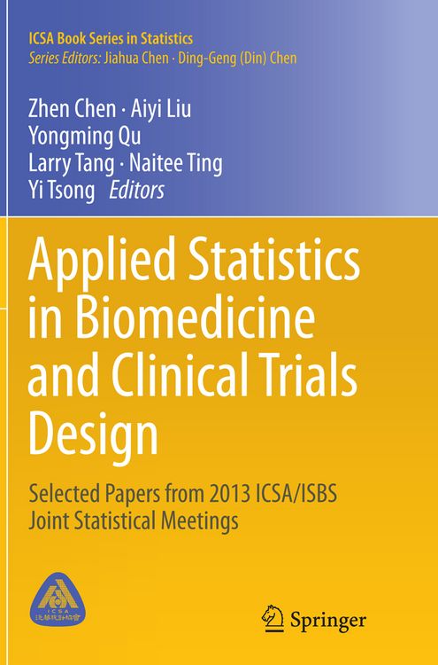 Produktbild: Applied Statistics in Biomedicine and Clinical Trials Design