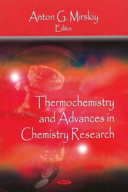 Produktbild: Thermochemistry & Advances in Chemistry Research