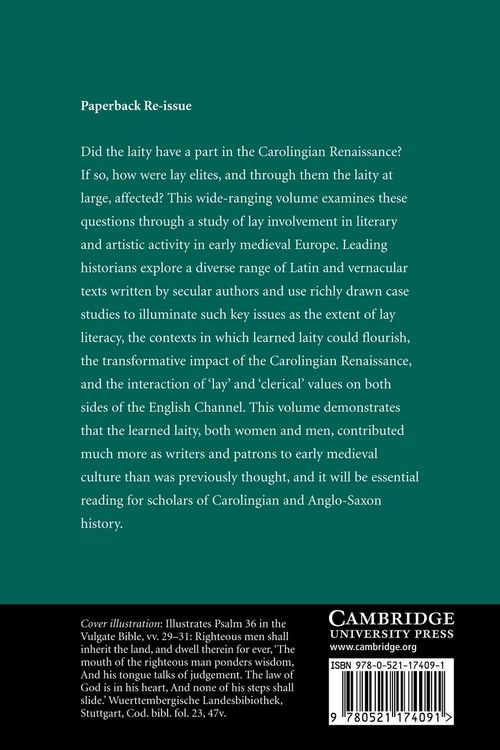 Produktbild: Lay Intellectuals in the Carolingian World