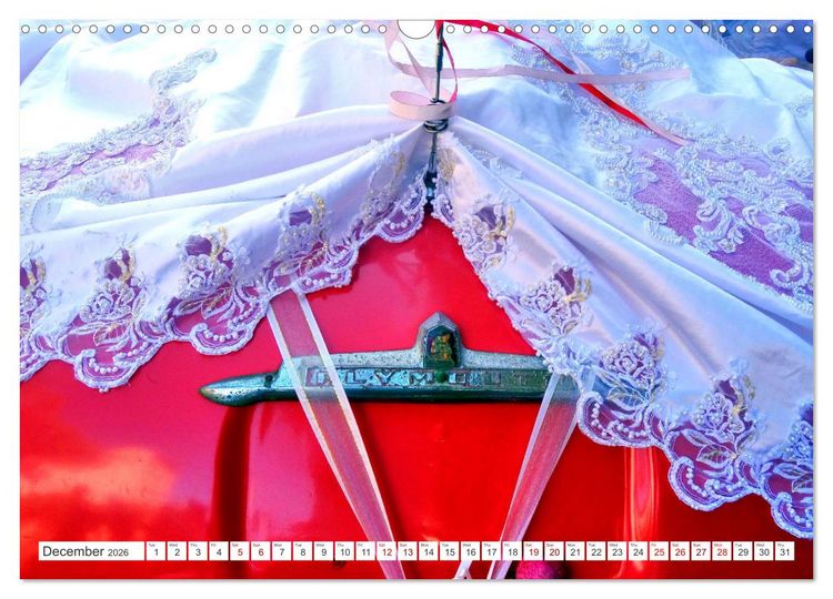 Produktbild: Classic Beauties - Wedding cars in Havana (Wall Calendar 2026 DIN A3 landscape), CALVENDO 12 Month Wall Calendar