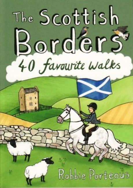 Produktbild: The Scottish Borders - 40 favourite walks