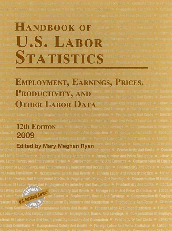 Produktbild: Handbook of U.S. Labor Statistics 2009