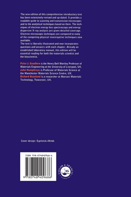 Produktbild: Electron Microscopy and Analysis