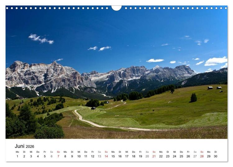 Produktbild: Wege durchs neue Jahr (Wandkalender 2026 DIN A3 quer), CALVENDO Monatskalender
