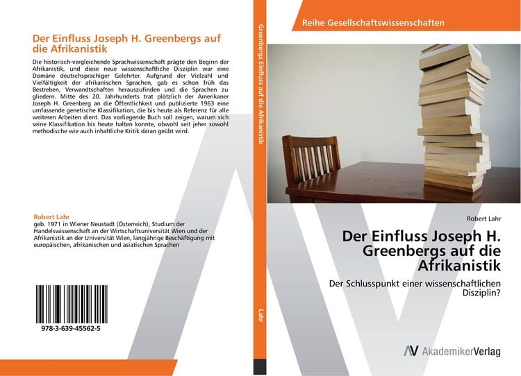 Produktbild: Der Einfluss Joseph H. Greenbergs auf die Afrikanistik