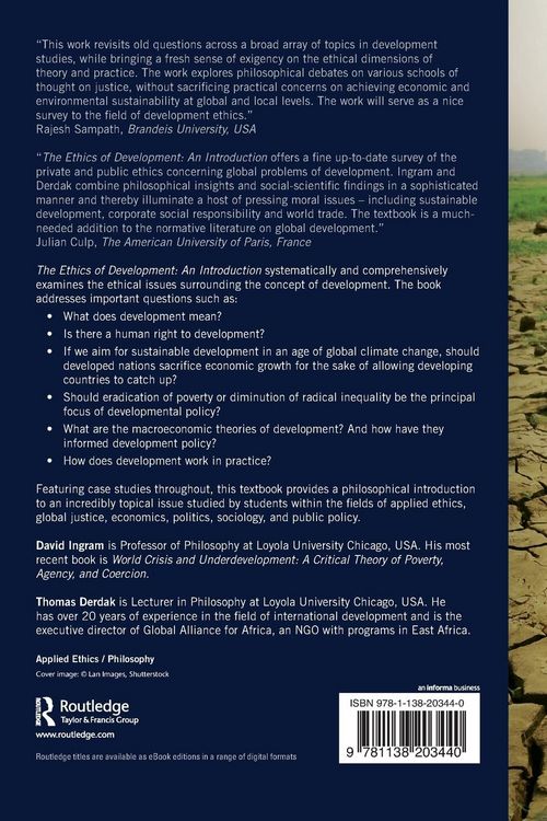 Produktbild: The Ethics of Development