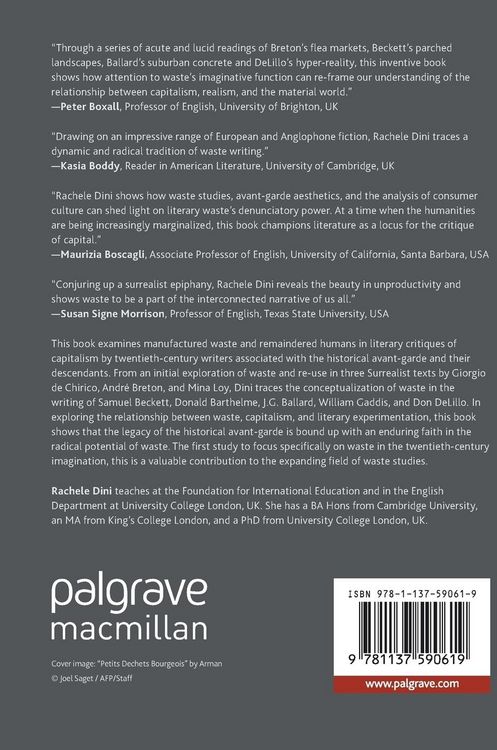 Produktbild: Consumerism, Waste, and Re-Use in Twentieth-Century Fiction