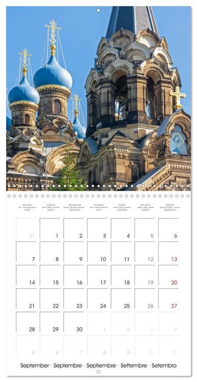 Produktbild: Dresden seasons of a city (Wall Calendar 2026 12 &times; 12 Inch) CALVENDO 12 Month Wall Calendar