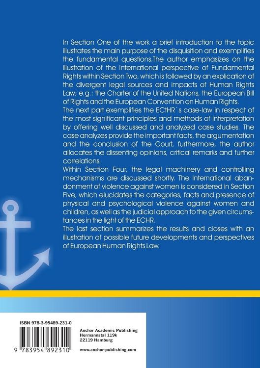 Produktbild: European Human Rights Law