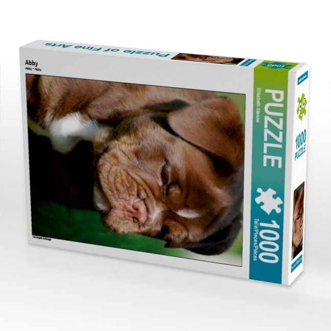 Produktbild: CALVENDO Puzzle Abby | 1000 Teile Lege-Gr&ouml;&szlig;e 64x48cm Foto-Puzzle f&uuml;r gl&uuml;ckliche Stunden