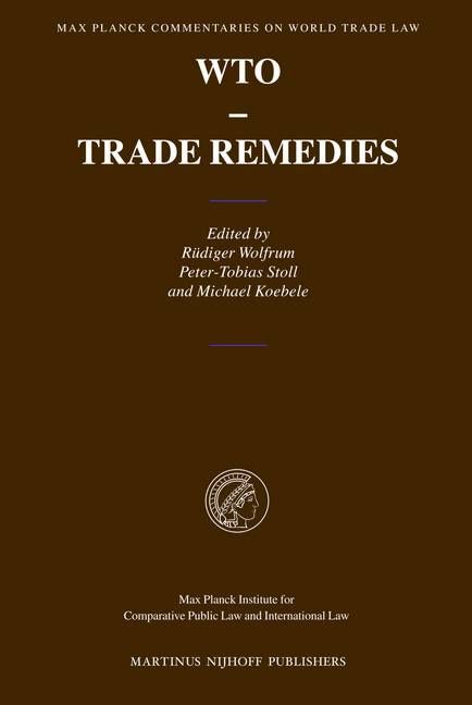 Produktbild: Wto - Trade Remedies