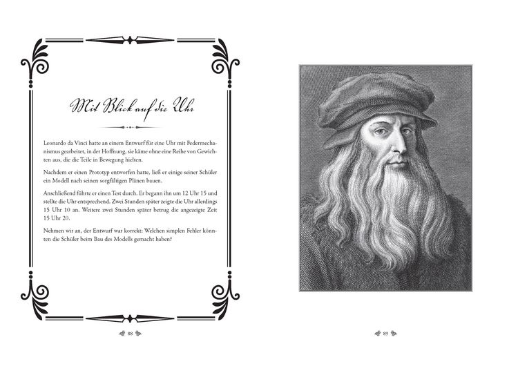 Produktbild: Logikr&auml;tsel - Leonardo da Vinci - Geniale Denkaufgaben - inspiriert vom Meister der Renaissance