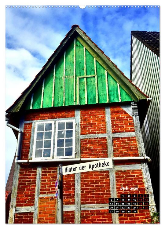 Produktbild: Malerisches Otterndorf (Wandkalender 2026 DIN A2 hoch), CALVENDO Monatskalender