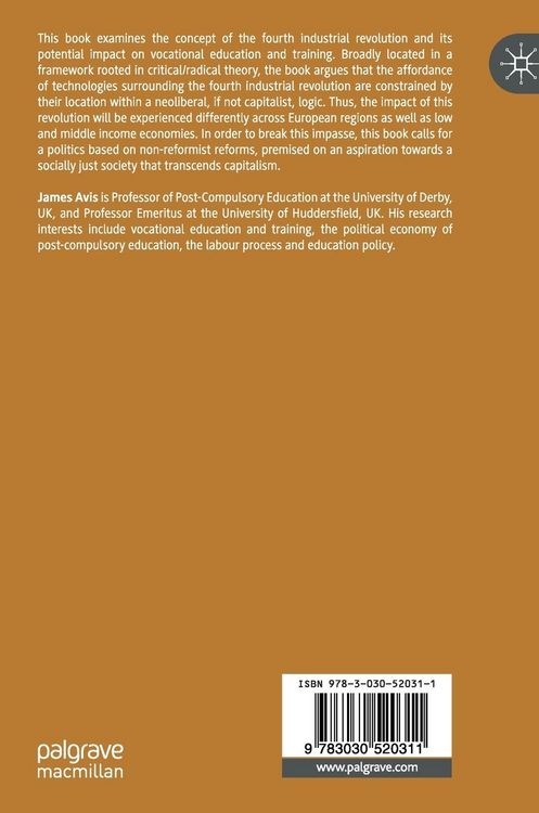 Produktbild: Vocational Education in the Fourth Industrial Revolution
