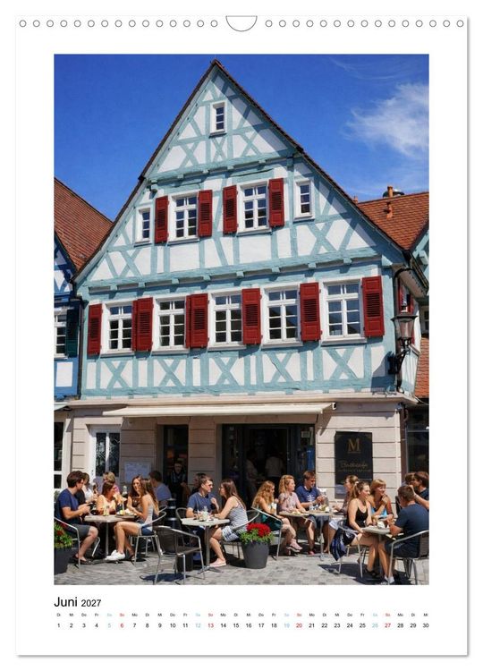 Produktbild: Unterwegs in und um Backnang (Wandkalender 2027 DIN A3 hoch), CALVENDO Monatskalender