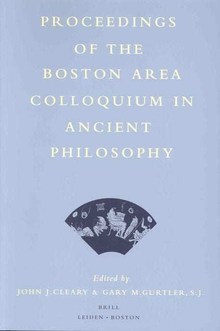 Produktbild: Proceedings of the Boston Area Colloquium in Ancient Philosophy