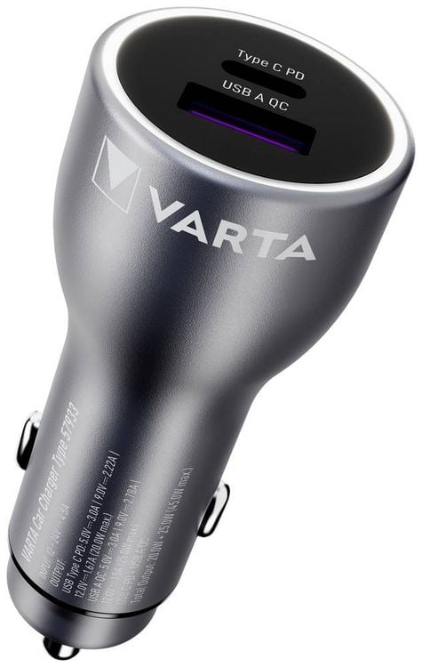 Produktbild: Varta VARTA Car Charger Belastbarkeit Strom max.=3 A 12/24 V