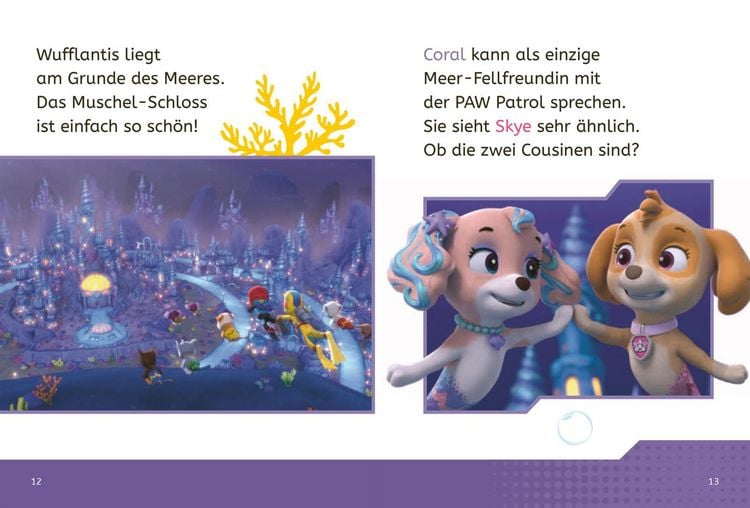 Produktbild: PAW Patrol Erstlesebuch: Aqua Pups: Die Fellfreunde tauchen ab!