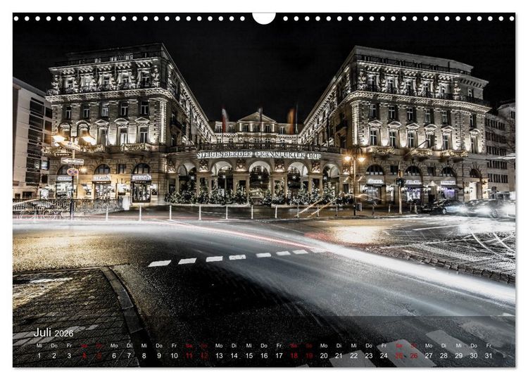 Produktbild: Frankfurt city view (Wandkalender 2026 DIN A3 quer), CALVENDO Monatskalender