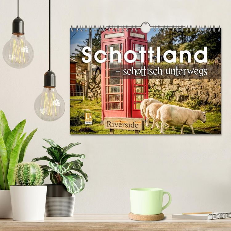 Produktbild: Schottland &ndash; schottisch unterwegs (Wandkalender 2026 DIN A4 quer), CALVENDO Monatskalender