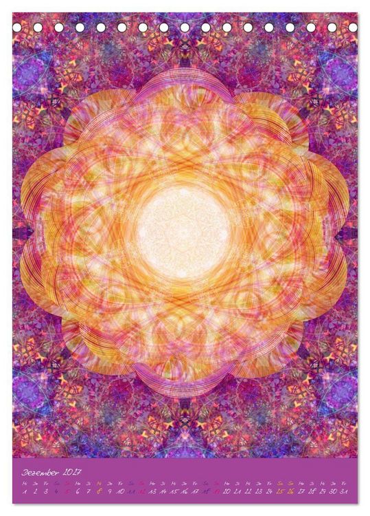 Produktbild: FLORALE MANDALAS (Tischkalender 2027 DIN A5 hoch), CALVENDO Monatskalender