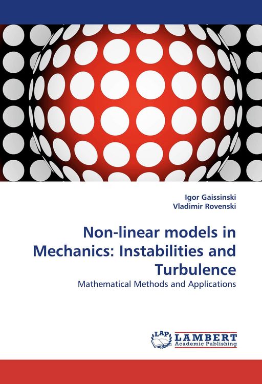 Produktbild: Non-linear models in Mechanics: Instabilities and Turbulence