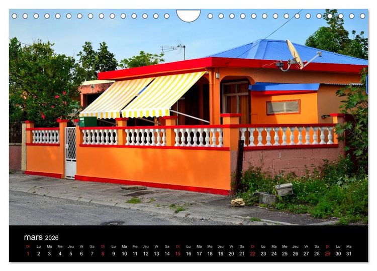 Produktbild: Paysages de Guadeloupe (Calendrier mural 2026 DIN A4 vertical), CALVENDO calendrier mensuel