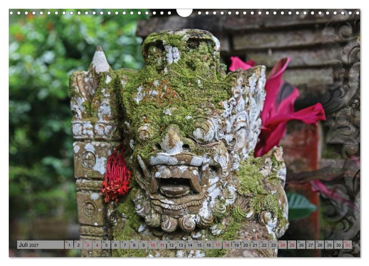 Produktbild: Bali - Tempelw&auml;chter und D&auml;monen (Wandkalender 2027 DIN A3 quer), CALVENDO Monatskalender