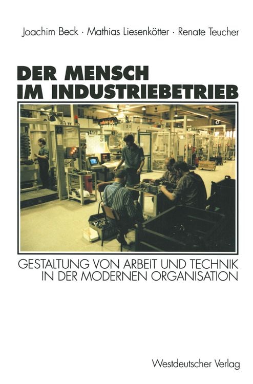 Produktbild: Der Mensch im Industriebetrieb