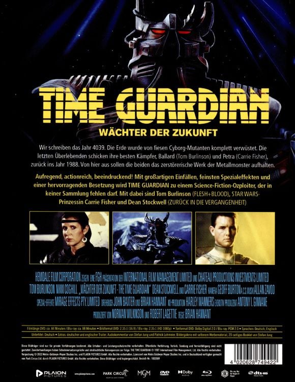 Produktbild: Time Guardian - W&auml;chter der Zukunft - Mediabook - Cover A (+ DVD)