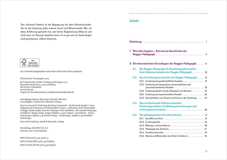Produktbild: Reggio-P&auml;dagogik