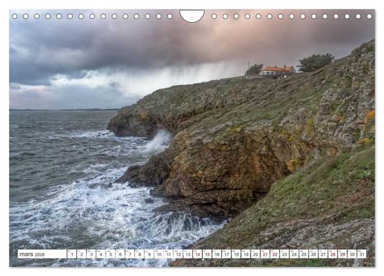 Produktbild: Morbihan, Sud Bretagne (Calendrier mural 2026 DIN A4 vertical), CALVENDO calendrier mensuel