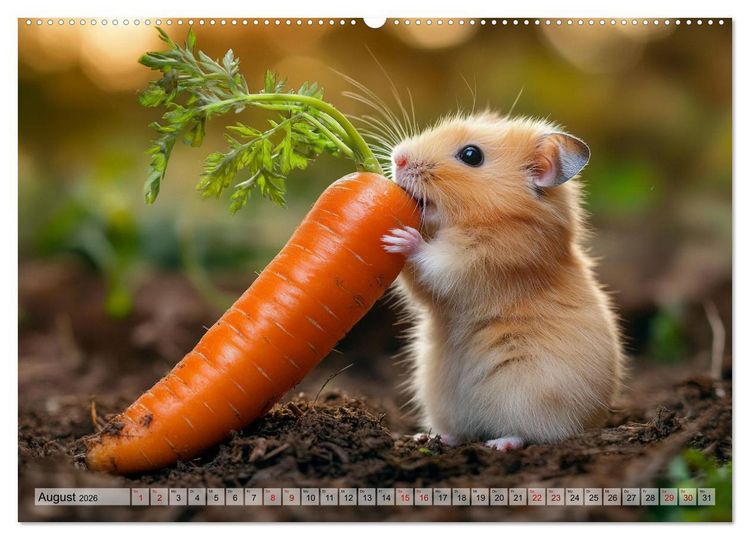 Produktbild: Sind sie nicht goldig? (Wandkalender 2026 DIN A2 quer), CALVENDO Monatskalender