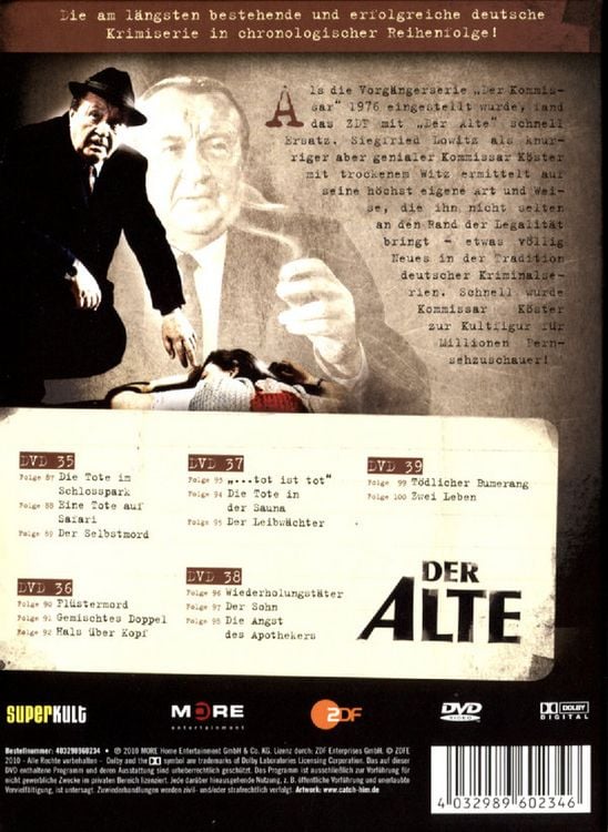Produktbild: Der Alte - Collector's Box Vol. 5/Folge 87-100 [5 DVDs]