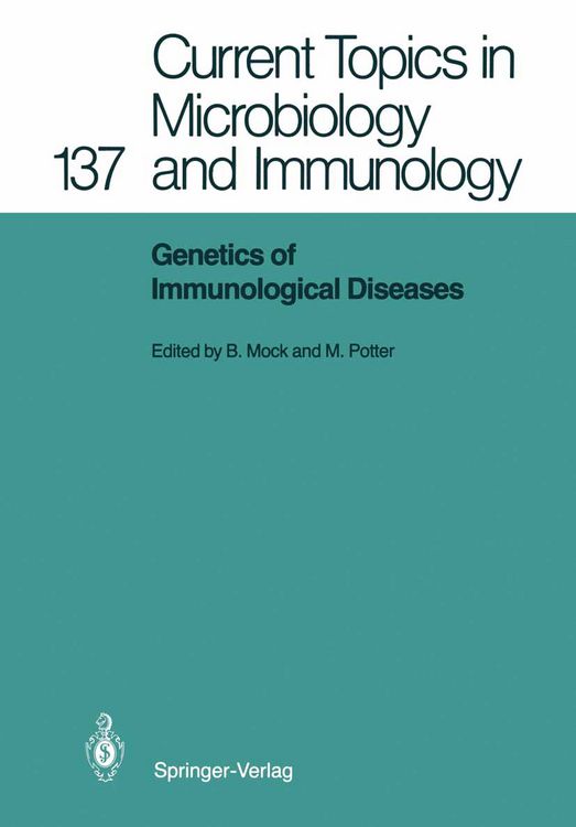 Produktbild: Genetics of Immunological Diseases