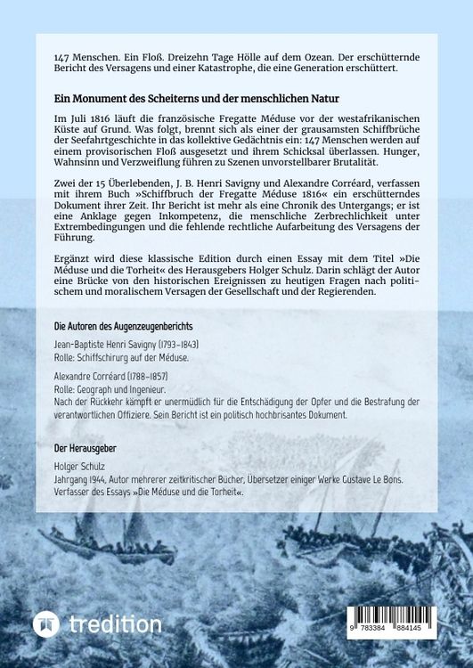 Produktbild: Der Schiffbruch der M&eacute;duse 1816