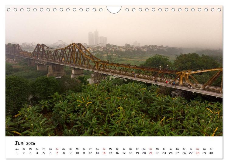 Produktbild: Vietnam aus der Luft (Wandkalender 2026 DIN A4 quer), CALVENDO Monatskalender