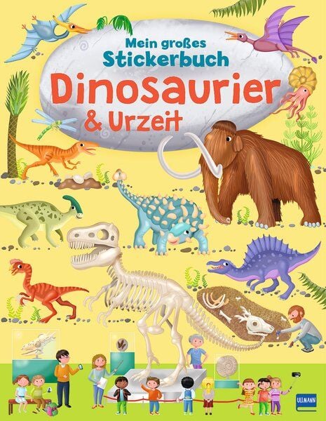 Produktbild: Mein gro&szlig;es Stickerbuch Dinosaurier & Urzeit